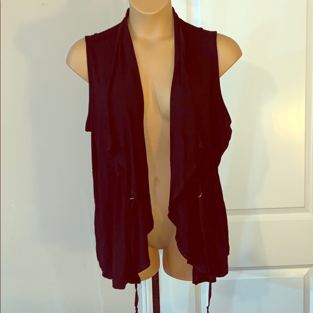 Brand new black vest